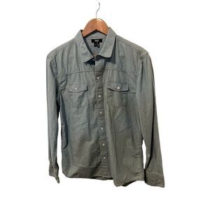 Paige Denim Button‎ Down Long Sleeve Top